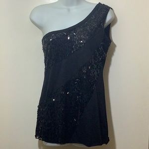 California Girlz One One Shoulder Sleeve Top